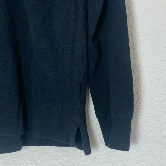 Polo | Ralph Lauren black long sleeve polo shirt size large 14/16 - Picture 5 of 8